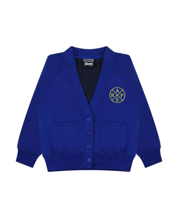 Girls Sweatshirt Cardigan Emb Logo